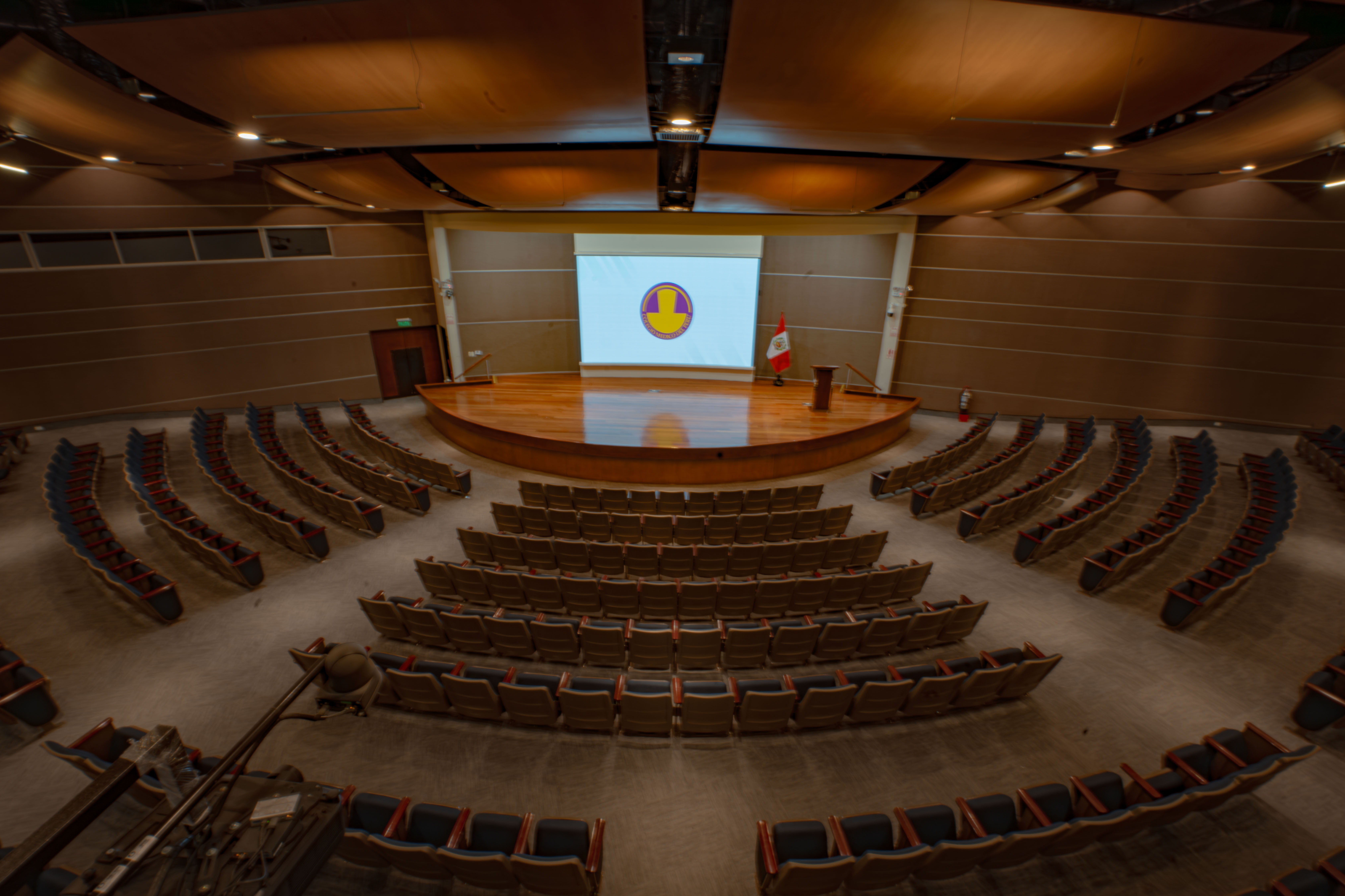 Interior del auditorio